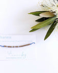 Fearless Morse Code Bracelet or Anklet