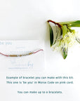 Memory Makers Bracelet Kit - Morse Code