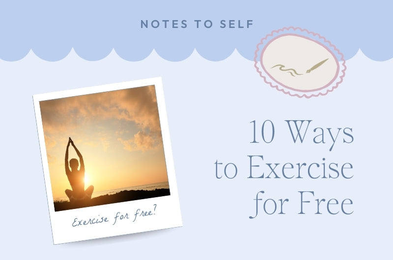 10 ways to exercise for free Indigo Bay blog post