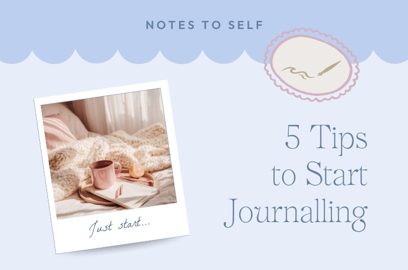 5 Tips to Start Journalling Indigo Bay Blog Post