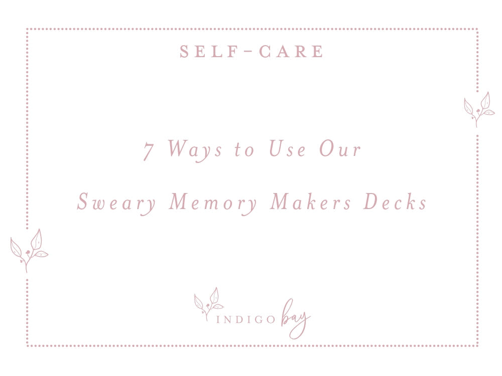 7 Ways to Use Our Sweary Memory Makers Decks