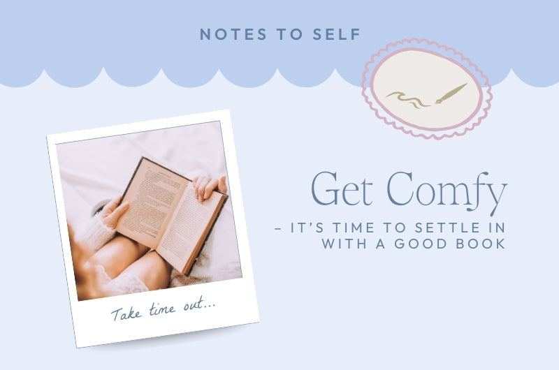 Get comfy it's time to settle in with a good book Indigo Bay blog post