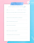 Conversations with You Printable