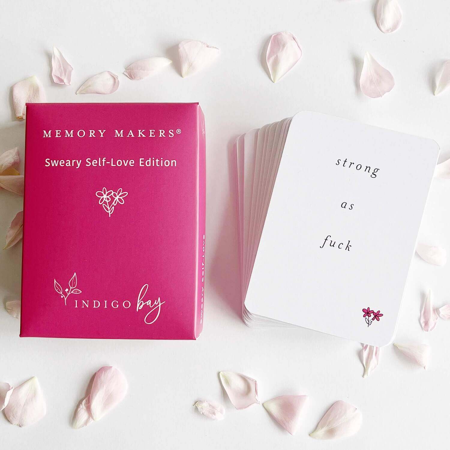 Memory Makers Sweary Self-Love Edition box and deck