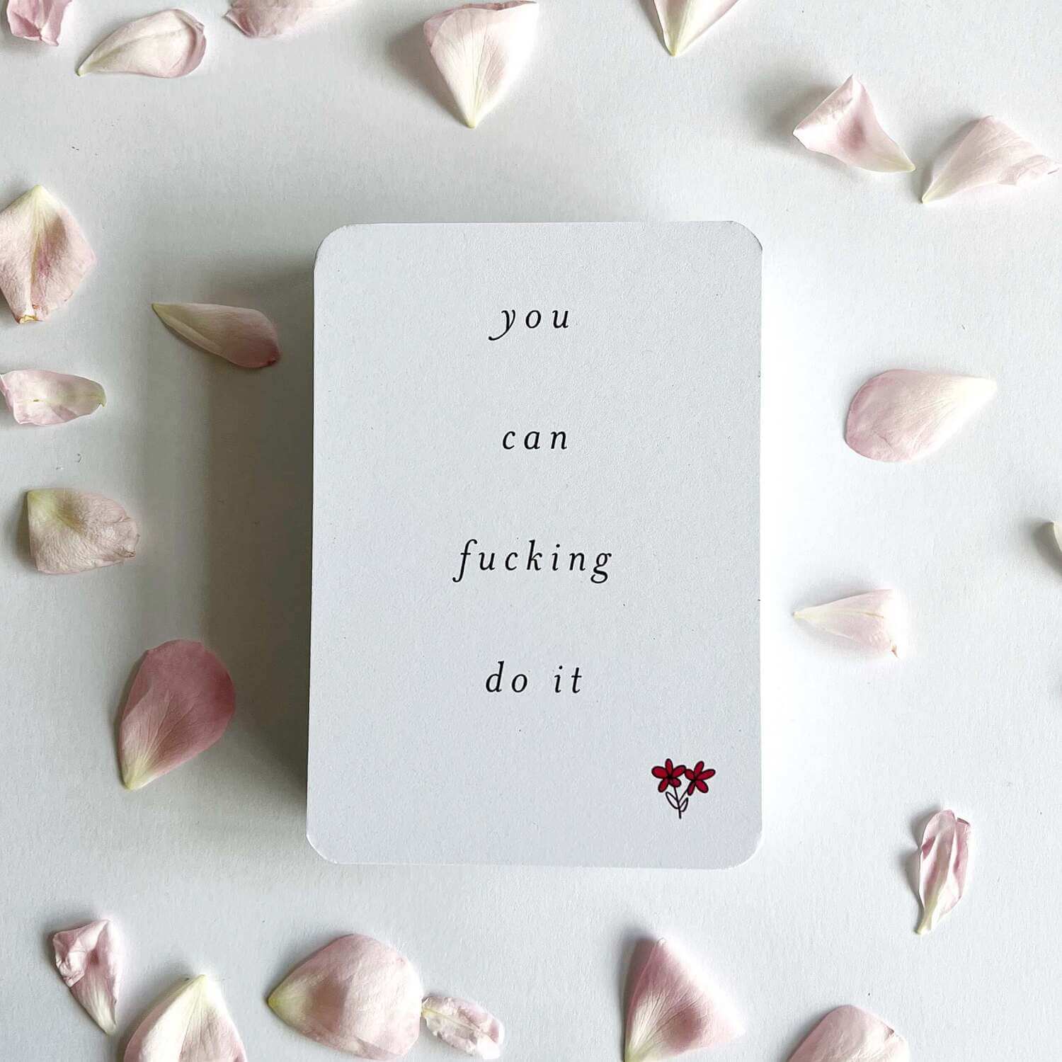 Memory Makers Sweary Self-Love Edition you can fucking do it card